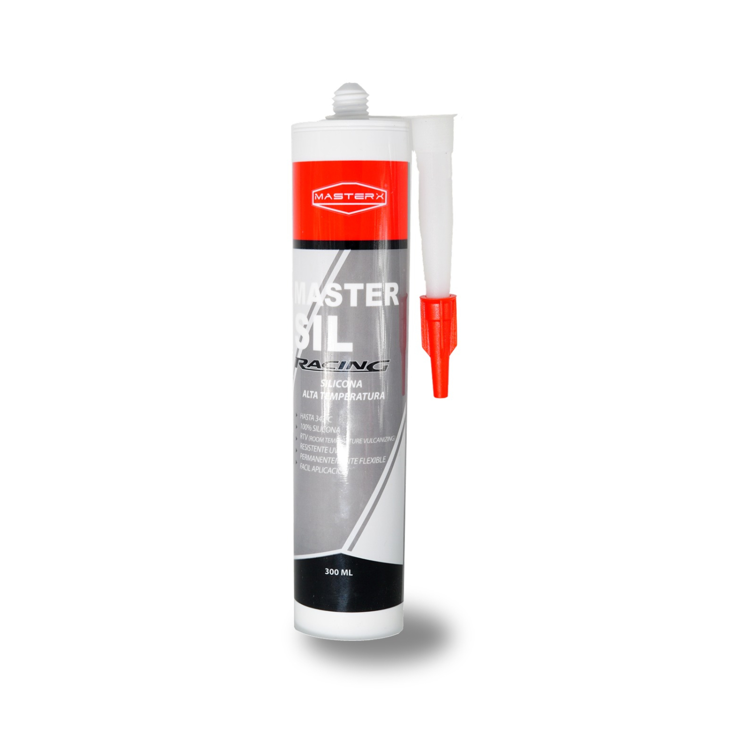 SILICONA SUPER GRIS OXIMICA POMO 300 ML MASTERX