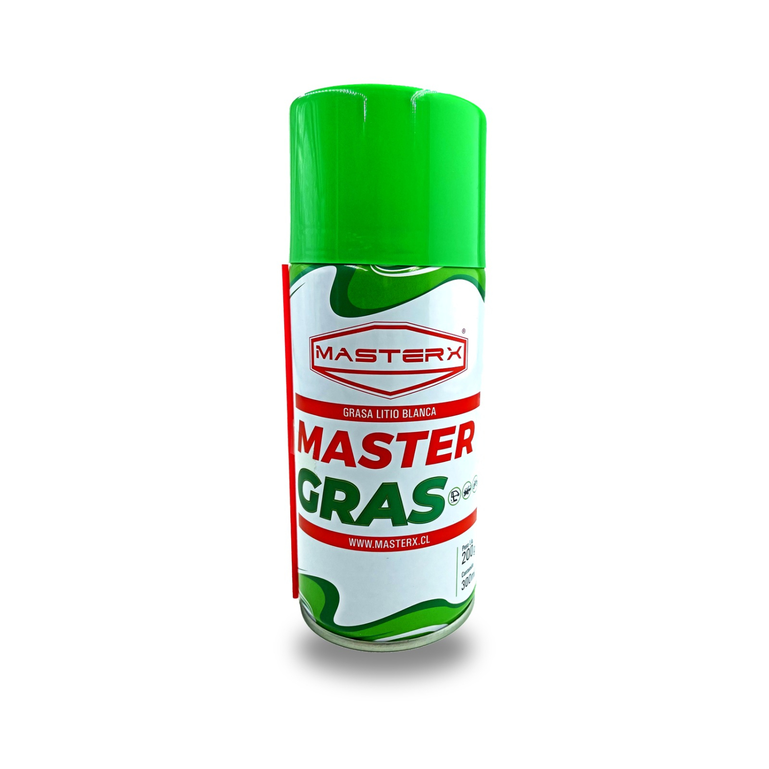 GRASA LITIO BLANCA 200 GR EN SPRAY MASTERX
