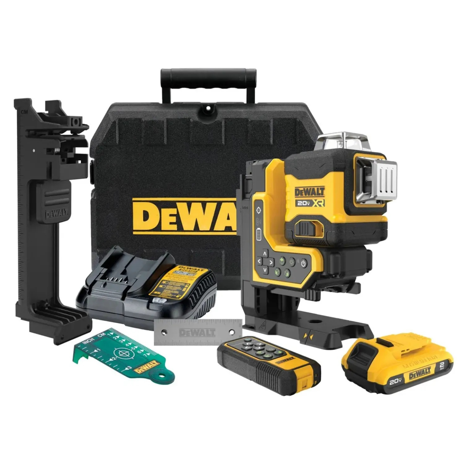 NIVEL LASER 12V/20V 3 LINEAS 360 VERDE DEWALT DCLE34035D1